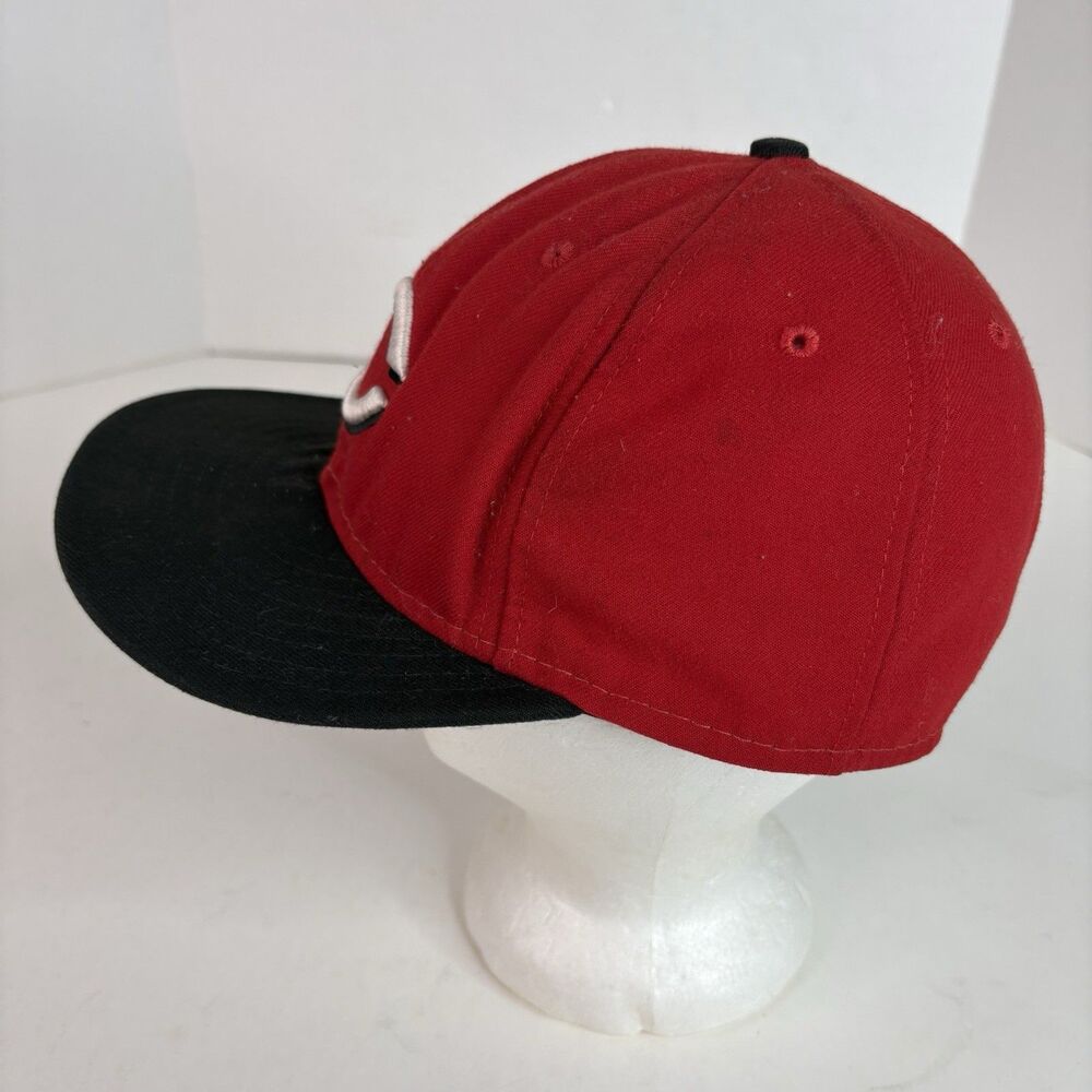 Cincinnati Reds Fitted Baseball Hat, 7 3/8, Red, New Era, Baseball Cap, USA - Picture 2 of 9